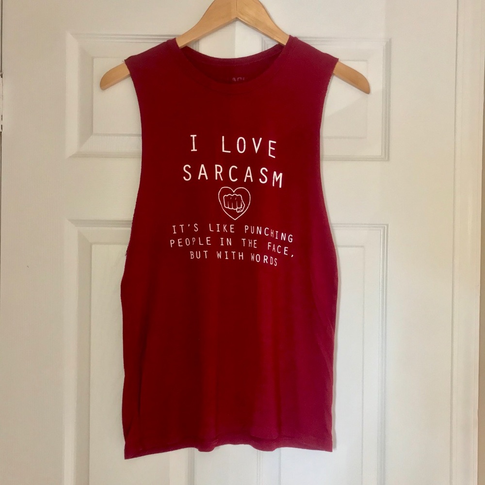 Muscle tee tank